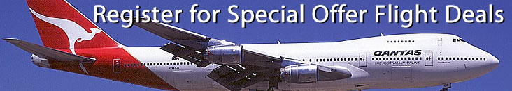Register for Special Offer Flight Deals