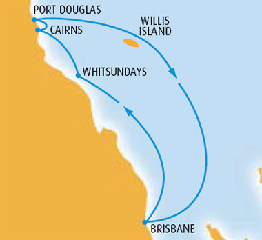 Pacific Sun Crusing in Australia